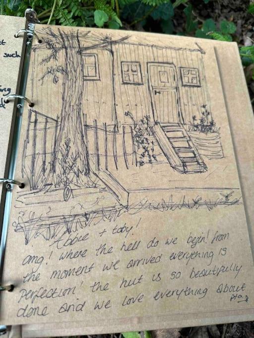בודמין Cornwall Woodland Shepherd'S Hut Deirdres Hut מראה חיצוני תמונה