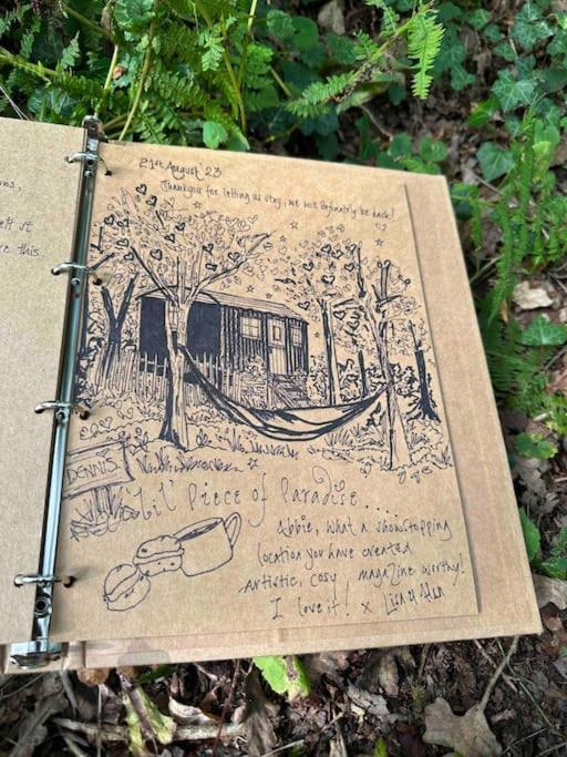 בודמין Cornwall Woodland Shepherd'S Hut Deirdres Hut מראה חיצוני תמונה