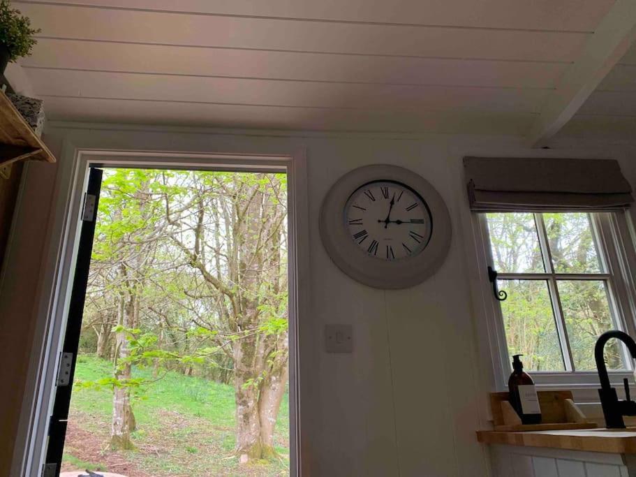 בודמין Cornwall Woodland Shepherd'S Hut Deirdres Hut מראה חיצוני תמונה